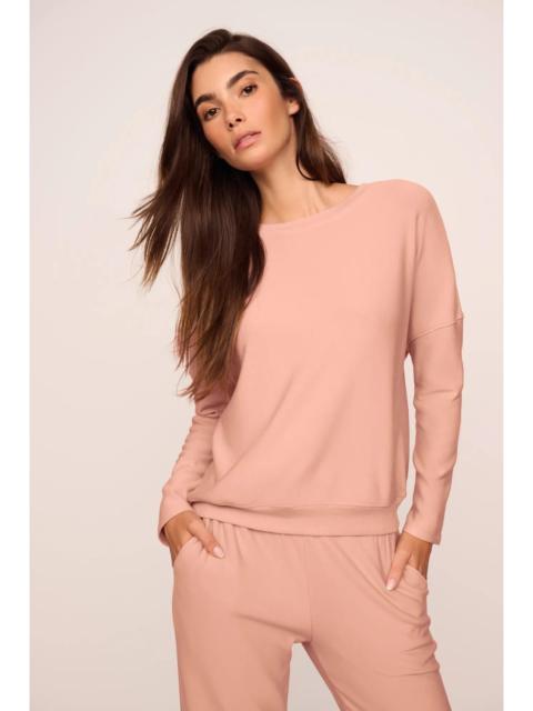 eberjey Softest Sweats Boat Neck Pullover