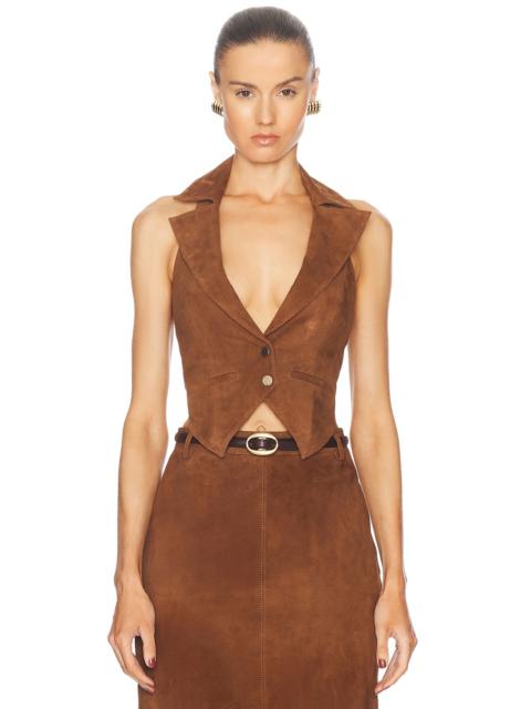 RETROFÊTE Josephine Suede Vest