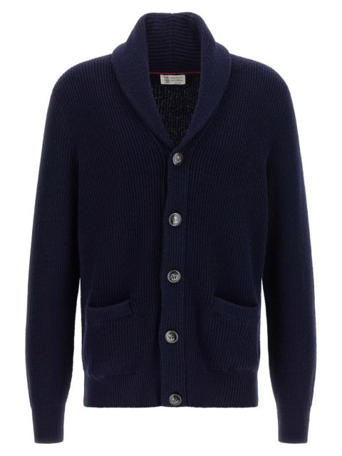 Brunello Cucinelli Brunello Cucinelli Men Malfilé Cotton Cardigan