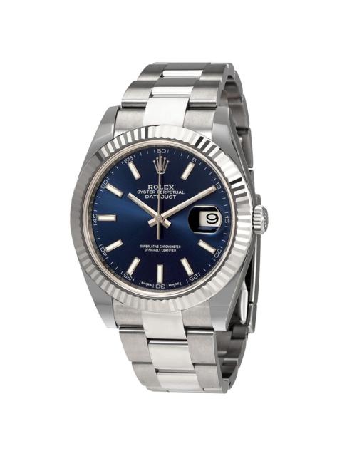 ROLEX Rolex Oyster Perpetual Datejust 41 Blue Dial Automatic Men's Watch 126334BLSO