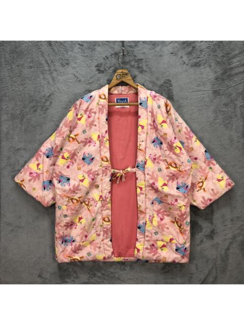 Other Designers Vintage - VINTAGE POOH DISNEY CHARACTERS CARDIGAN / KIMONO #5696-203