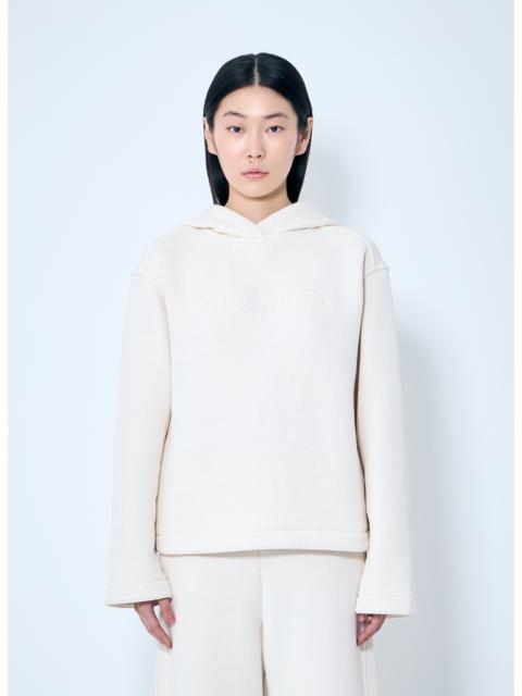 Max Mara Max Mara Women Logo Embroidery Hooded Sweatshirt