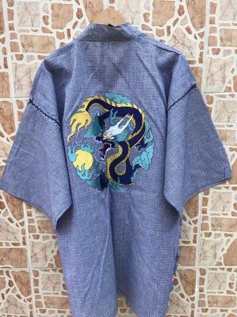Other Designers Japanese Brand - Rare ! Kimono japan dragon nice design big logo dragon