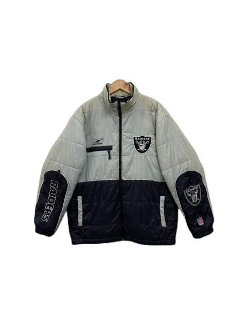 Reebok Vintage Reebok X Raiders NFL puffer jacket
