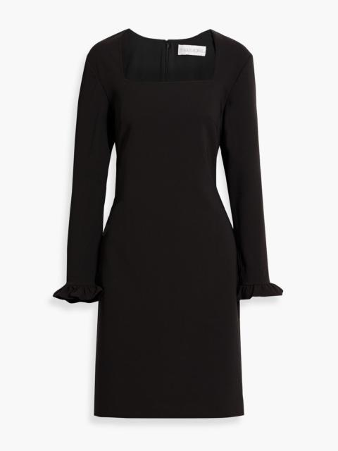 Other Designers Ruffled stretch-cady dress