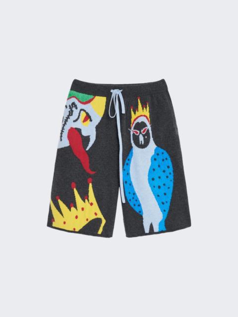 The Elder Statesman Mytical Creatures Short Multicolor