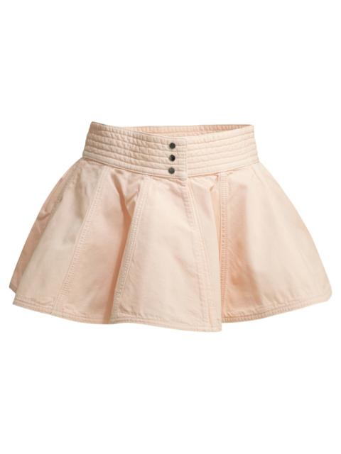 Alaïa Alaïa Peplum Mini Skirt Pink Women