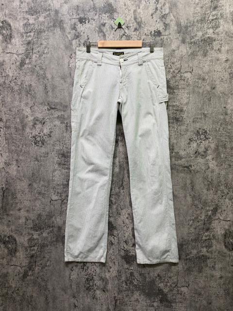 Vintage - Japan Pinstriped BEAMSBOY Carpenter Workwear Pants