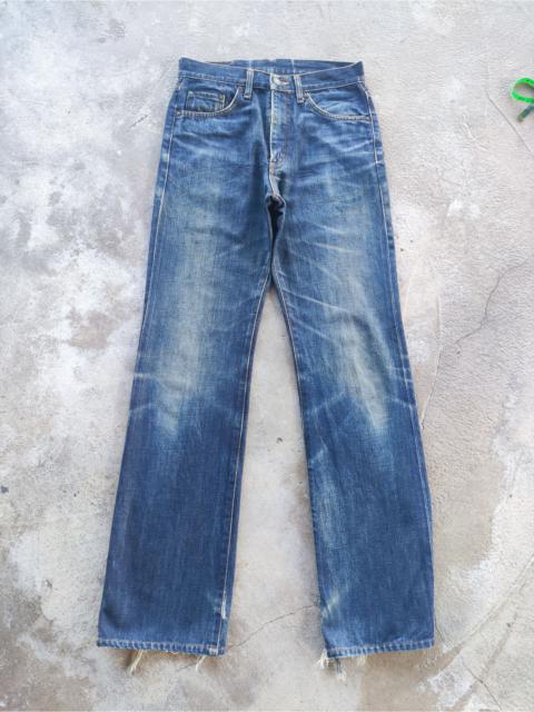 Other Designers Vintage Edwin Brand Straight Denim Distressed Faded Pants