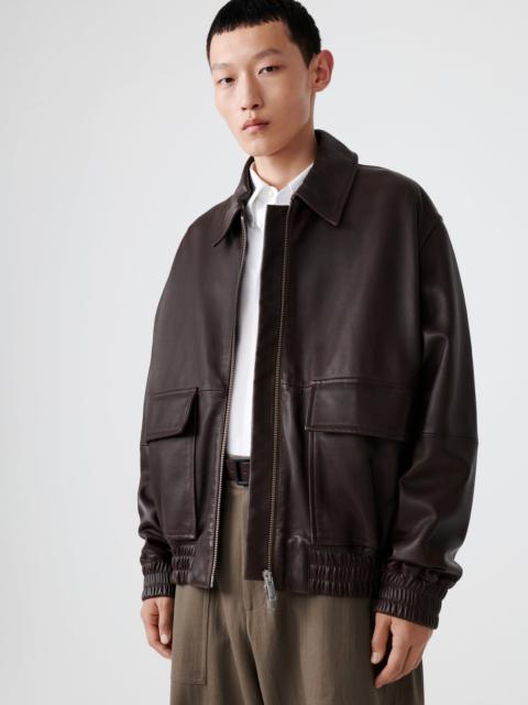 Studio Nicholson Piston Leather Jacket