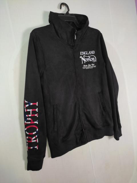 Other Designers Norton - Norton Embroidered Light Jacket Hoodie