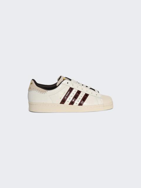 adidas X Wales Bonner Superstar Sneakers Wonder White And Fox Brown