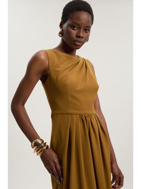 KAREN MILLEN Petite Tailored Drape Maxi Dress