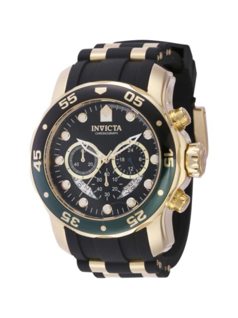 Other Designers Invicta Pro Diver Chronograph GMT Quartz Black Dial Men's Watch 44522
