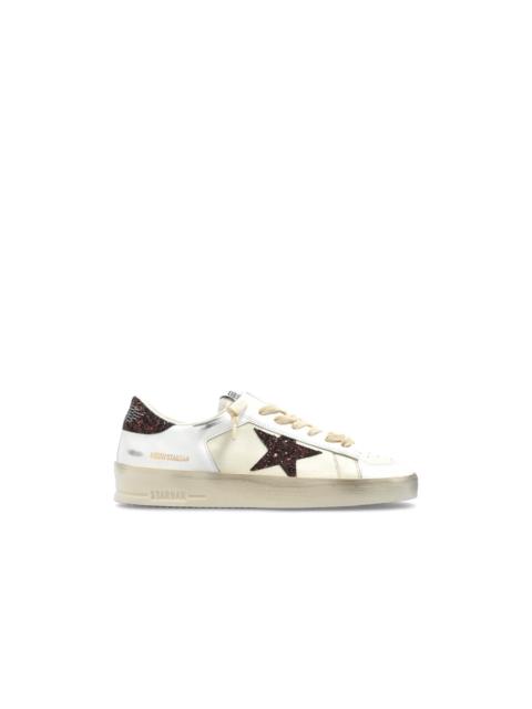 Golden Goose GOLDEN GOOSE Stardan Women's White/Purple Glitter Sneakers N