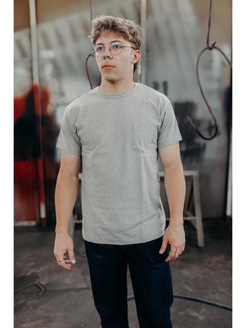 3sixteen HEAVYWEIGHT POCKET T⁠-⁠SHIRT 2 PACK- HEATHER GREY