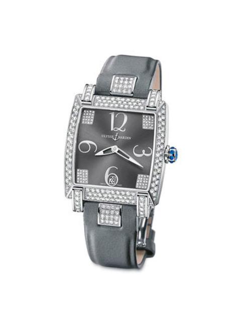 Ulysse Nardin Ulysse Nardin Caprice Anthracite Grey Dial Satin Strap Automatic Ladies Watch 130-91AC-609