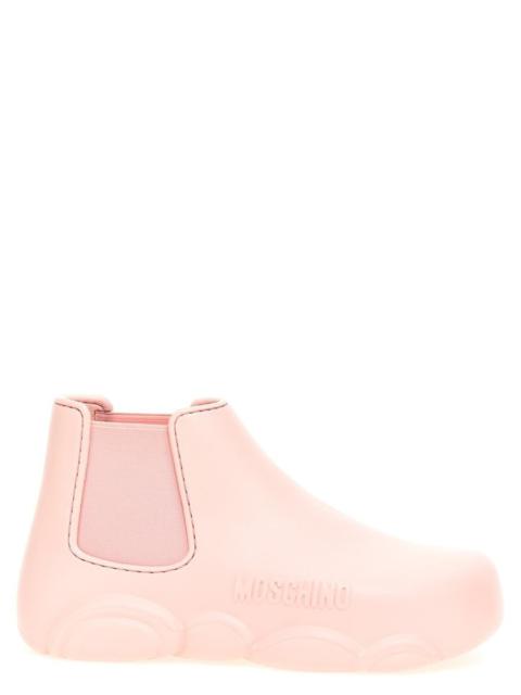 MOSCHINO 'GUMMY' ANKLE BOOTS