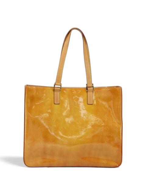 Louis Vuitton Columbus patent leather tote