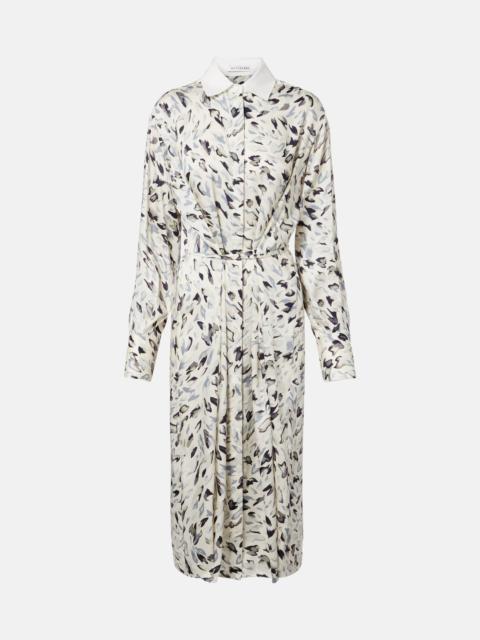 Altuzarra Floyd printed cotton-blend shirt dress