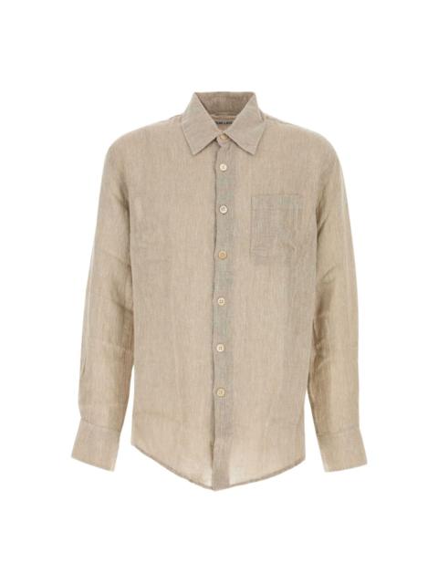 Above shirt