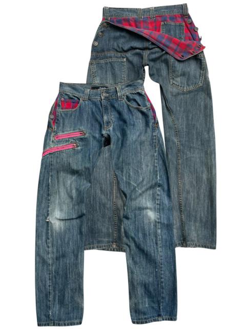 Dominate Japan Multipocket Pleated Denim Jeans 31x32