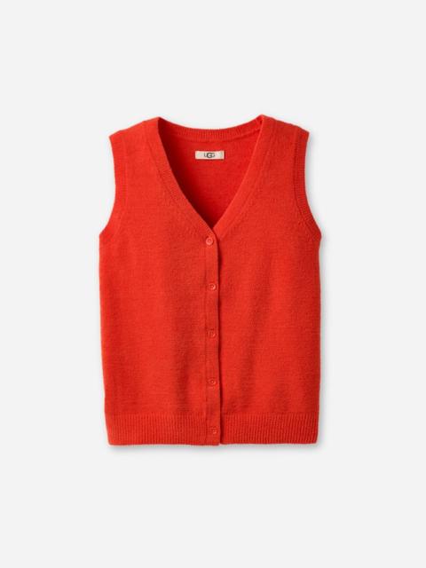 UGG ® Women's Kollyns Vest Lite Tops in Lobster