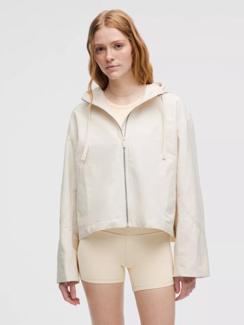 lululemon Water-Resistant Cropped Hooded Jacket