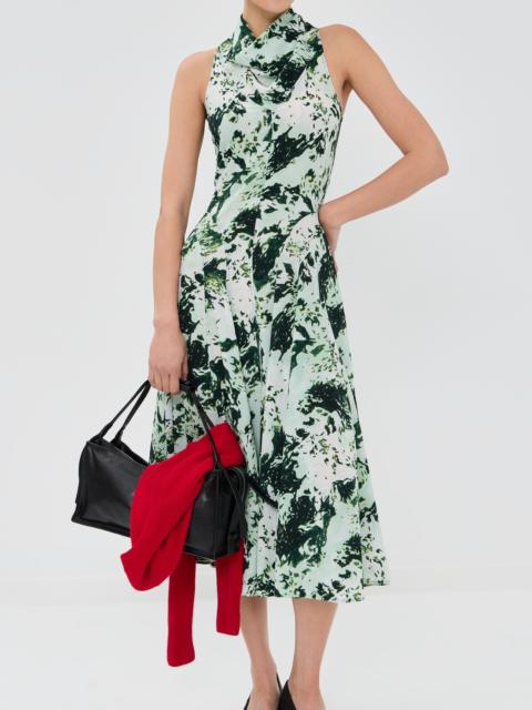 Proenza Schouler Adelide Dress In Printed Silk Viscose