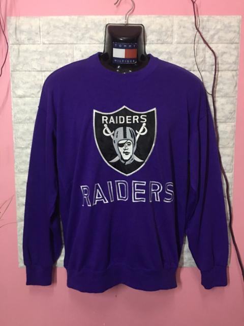 Other Designers Vintage - Vintage 90’s NFL Raiders Sweatshirt Big Logo