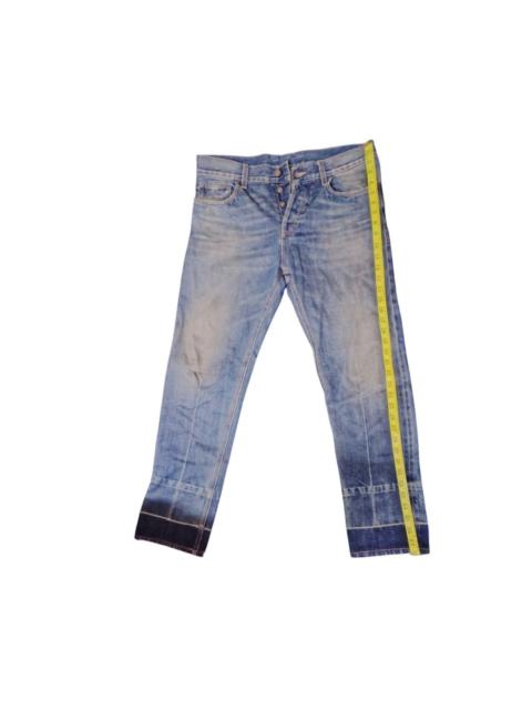 GUCCI Gucci selvedge jeans deconstruction