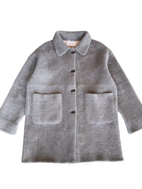 Other Designers Designer × Japanese Brand - Lemon Tree Soft Textured Coat - Polyester-Nylon Blend