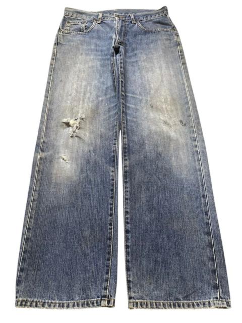 Other Designers Vintage Edwin 503z Blue Faded Wash Distress Baggy Jeans