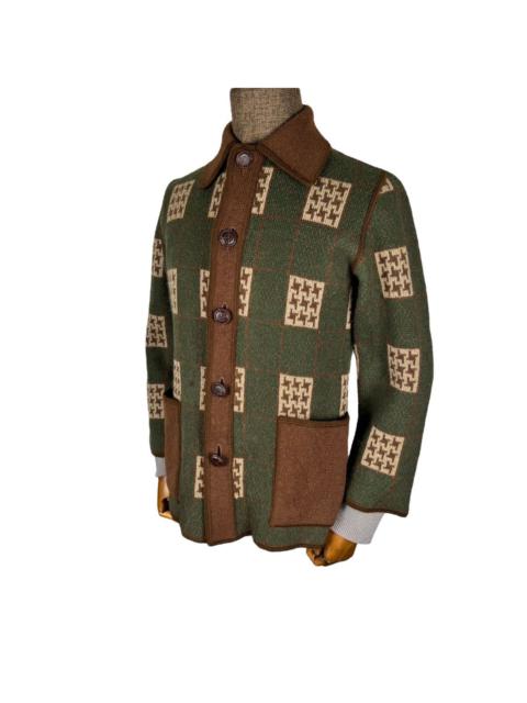 Other Designers Vintage - ⚡️70s KOSUGI ART KNITWEAR CARDIGAN SWEATER