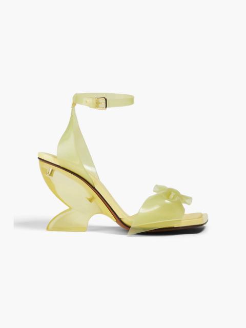Zimmermann Bow-detailed PVC sandals