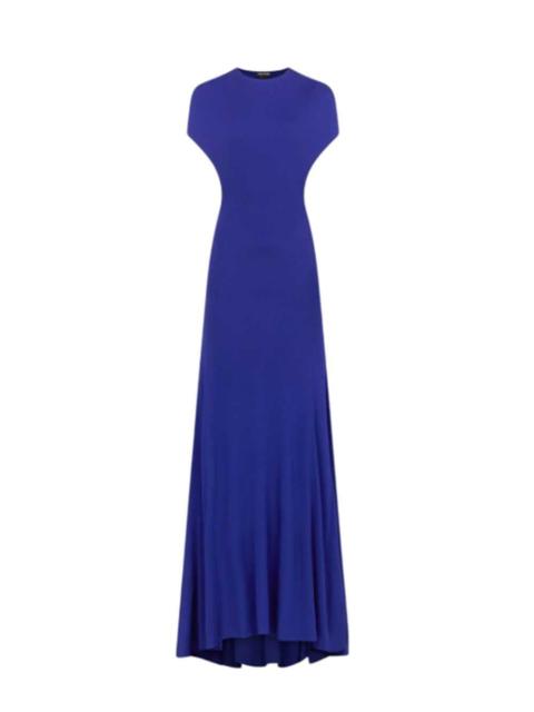 TOM FORD Tom Ford Women Backless Evening Dress With Cap Sleeves And Train