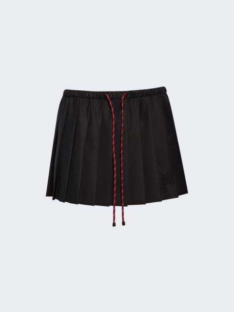 Miu Miu Batavia Skirt Ebano