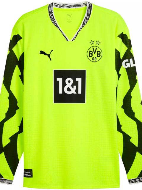 PUMA Puma Men's Borussia Monchengladbach Yellow Long Sleeve T-Shirt