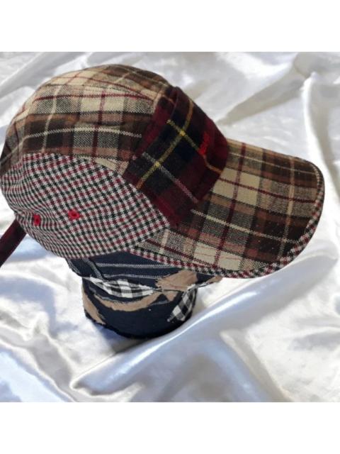 BEAMS Checkered Japanese Brand 5 panel Cap
