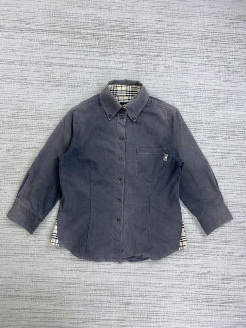 Other Designers Burberry × Vintage - Vintage Burberry London Made in England Nova Check Buttoned