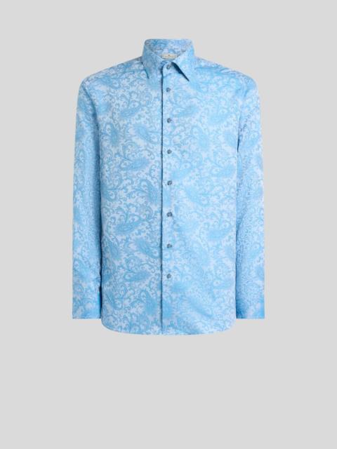 Etro PAISLEY COTTON JACQUARD SHIRT
