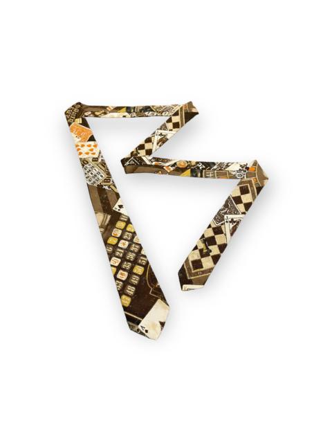 Other Designers Vintage - Japanese Playing Card Cotton Tie