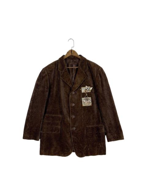 Other Designers Vintage Jean Charles De Castelbajac Pink Panther Corduroy