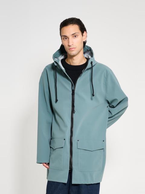 Stutterheim Stutterheim Stockholm Patch Raincoat in Moon Rock at Nordstrom