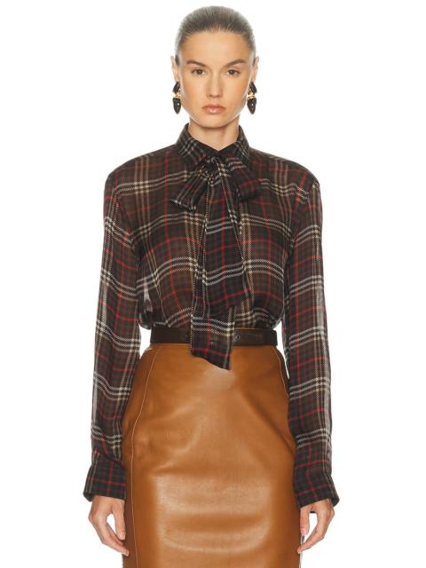 SAINT LAURENT Long Sleeve Top