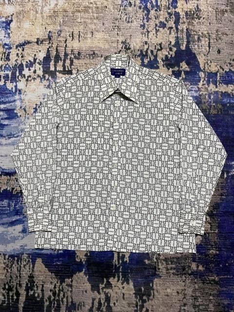 Givenchy Vintage Givenchy For Chesa GG Spellout Shirt Button Ups