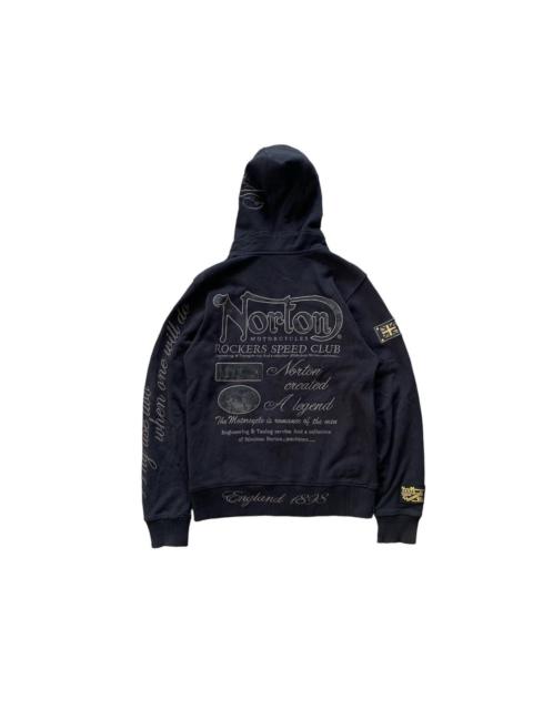 Other Designers Norton Motorcycle ‘king of motorcycle’ hoodie