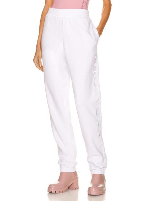 Moncler Matt Black Jogger Pant