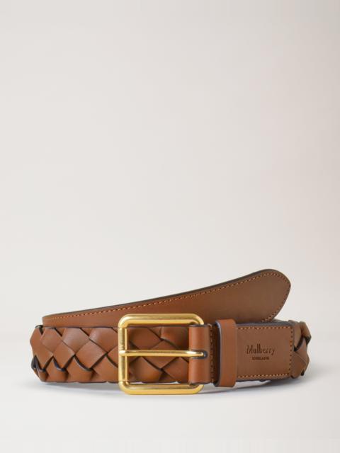 Mulberry Heritage Braided Belt
Tan Silky Calf