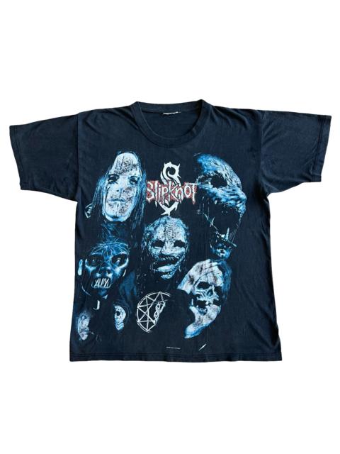 Final Blow - Vintage Y2K Slipknot Masks T-Shirt SZ L